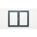 Fereastra aluminiu 2 canate mobile, montant orb (inversor) canat stanga