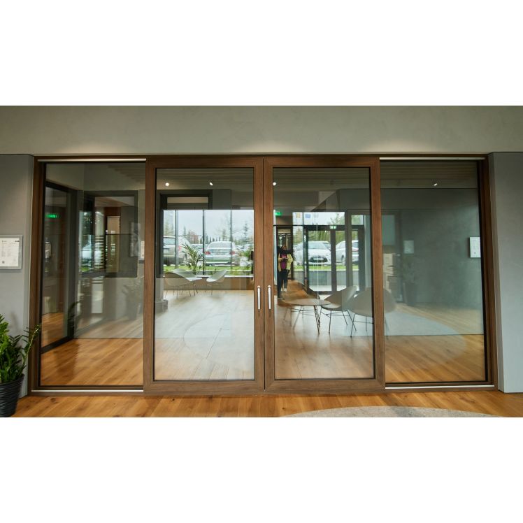 Ușă culisantă din PVC, în același plan, Barrier Smart Slide 75, 4000 X 2500 mm Ușă culisantă din PVC, în același plan, Barrier Smart Slide 75, 4000 X 2500 mm