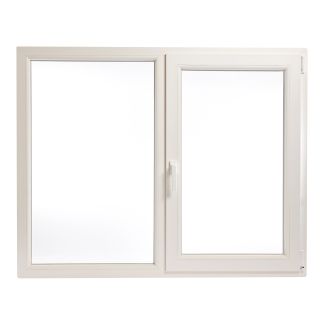Fereastră PVC cu geam termopan, Barrier 70, maner Toulon,1460x1160 mm, profil 70 mm, 2 canate, sticlă 4LowE, 5 camere
