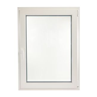 Fereastră PVC cu geam tripan, Barrier 80, maner Toulon, 860x1160 mm, profil 80 mm, sticlă 4 anotimpuri, 7 camere, 3 garnituri
