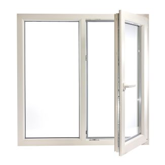 Fereastră PVC cu geam termopan, Barrier 70, 1160x1160 mm, profil 70 mm, 2 canate sticlă protecție termică, 5 camere, 2 garnituri
