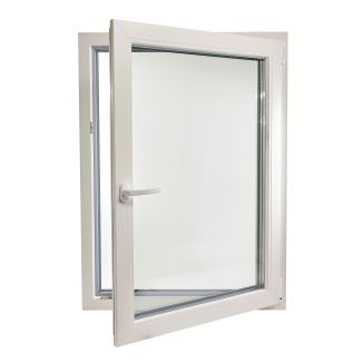 Fereastră PVC cu geam tripan, Barrier 80, 1160x860 mm, profil 80 mm, sticlă 4 anotimpuri, 7 camere, 3 garnituri