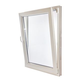 Fereastră PVC cu geam termopan, Barrier VIVA, culoare alb, 860x1160 mm, protectie termică, Warm Edge, 5 camere