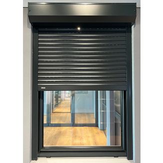 rulou exterior aplicat, aluminiu, cu actionare manuala